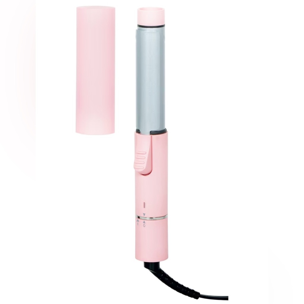 Quo Beauty Mini Curling Iron - Pink and Silver